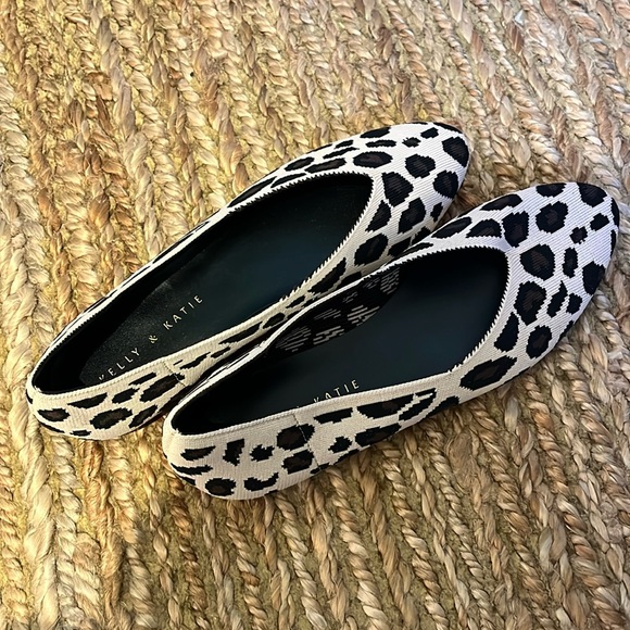 NWT ballet shoes animal print - Picture 1 of 2